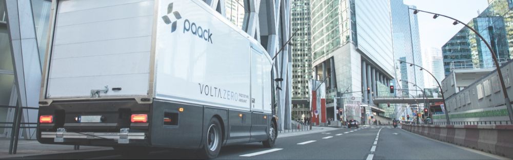 Paack and Volta Trucks for the decarbonization of logistics